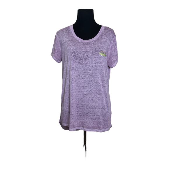 WallFlower purple short sleeves y shirt size L - Picture 10 of 11